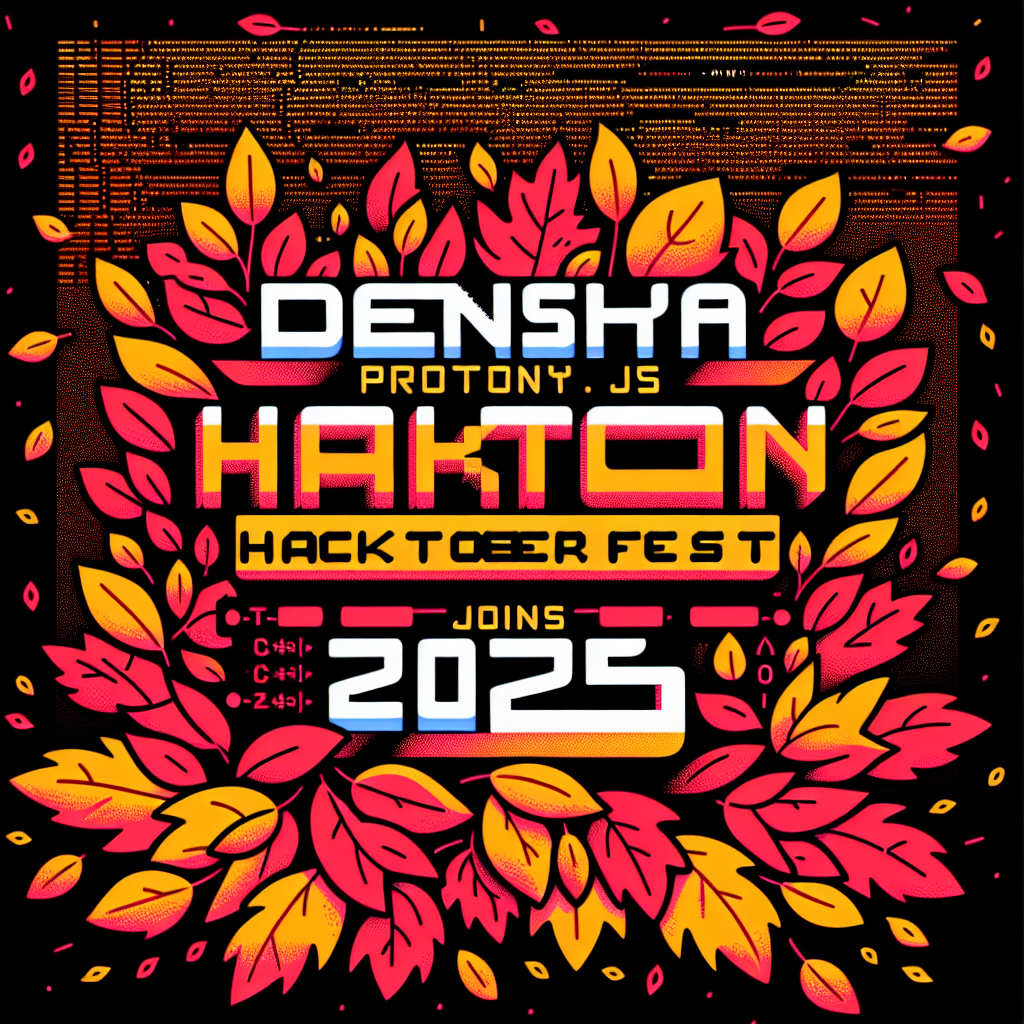 Denshya Proton.js se une a Hacktoberfest 2025