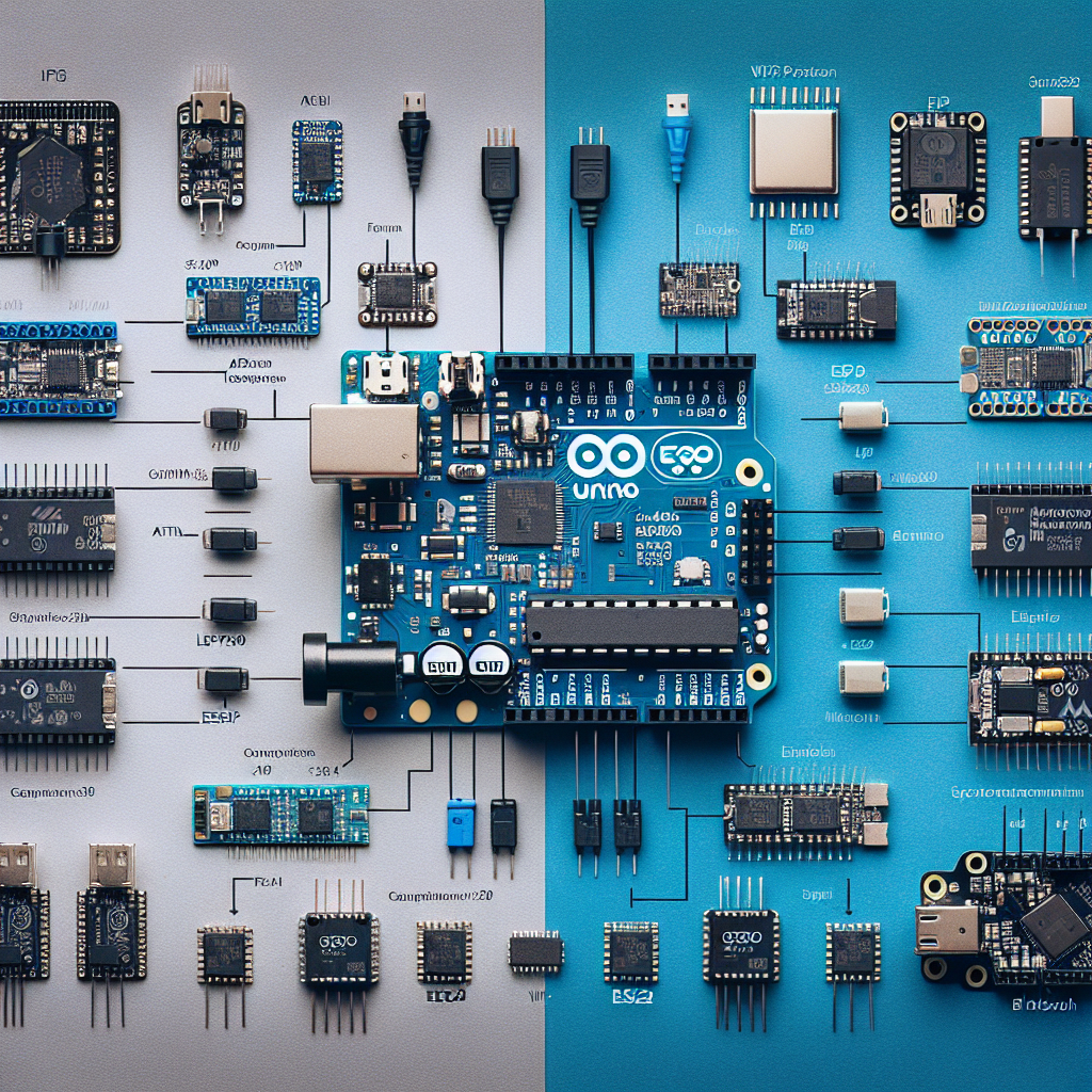 Diferencias entre Arduino Uno y ESP32