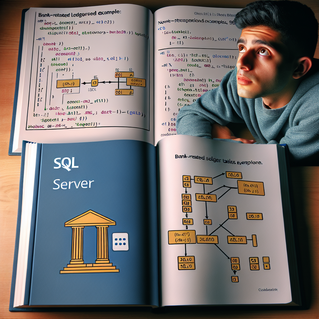 Tablas Ledger en SQL Server Guía con Ejemplo Bancario