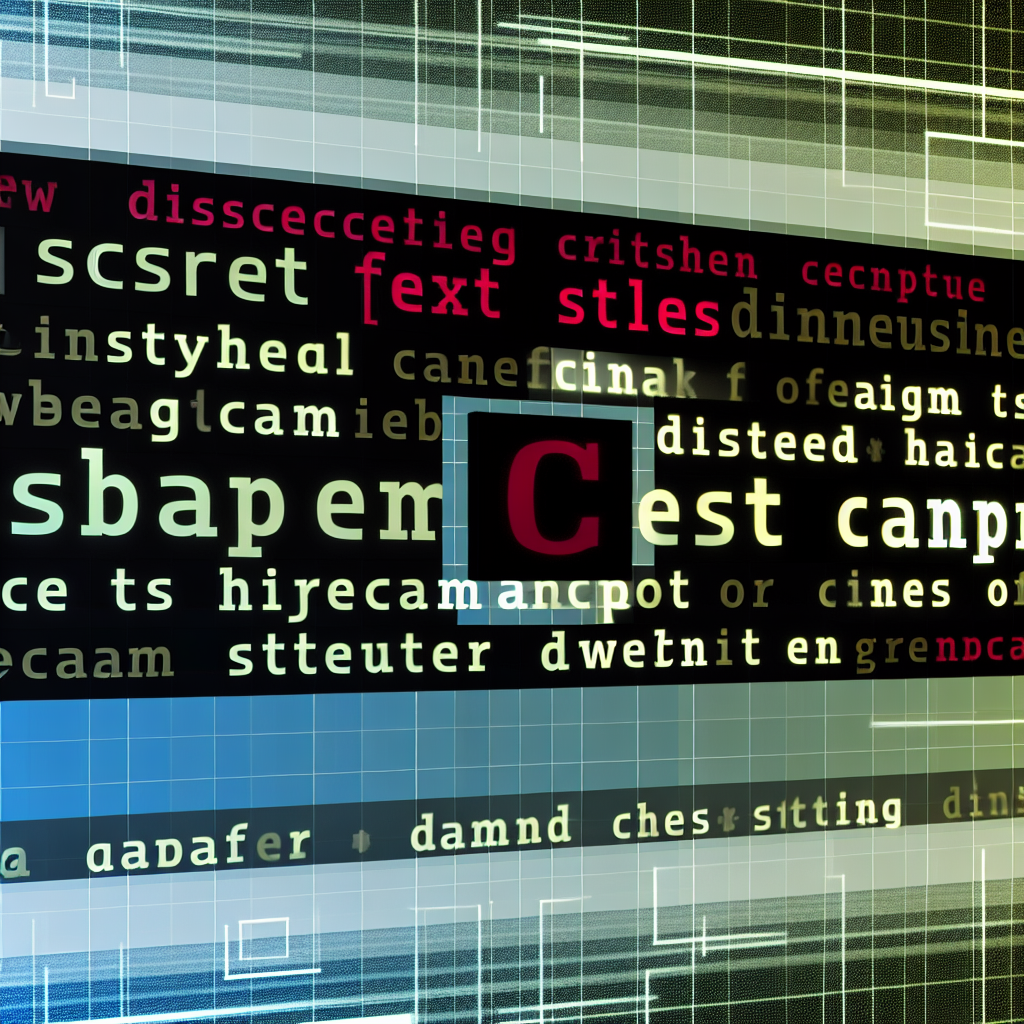Patrones de distorsión y tamaño del texto en ataques de webcam