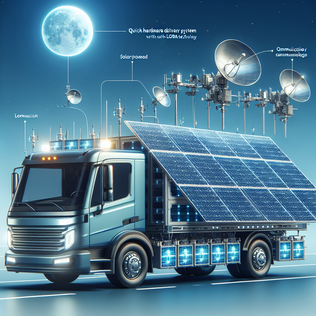 Envío rápido de hardware: Vehículo solar LoRa