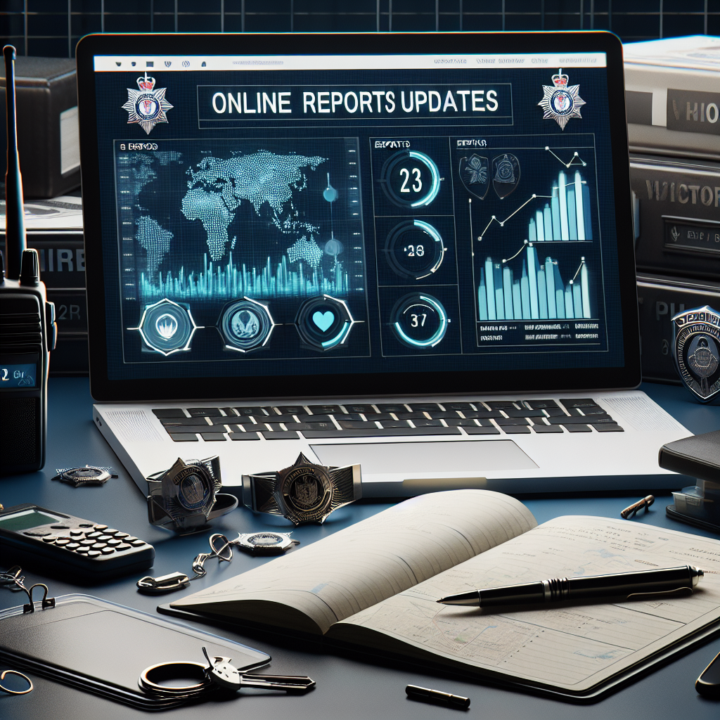 Actualización de informes en línea de la Policía de Victoria.