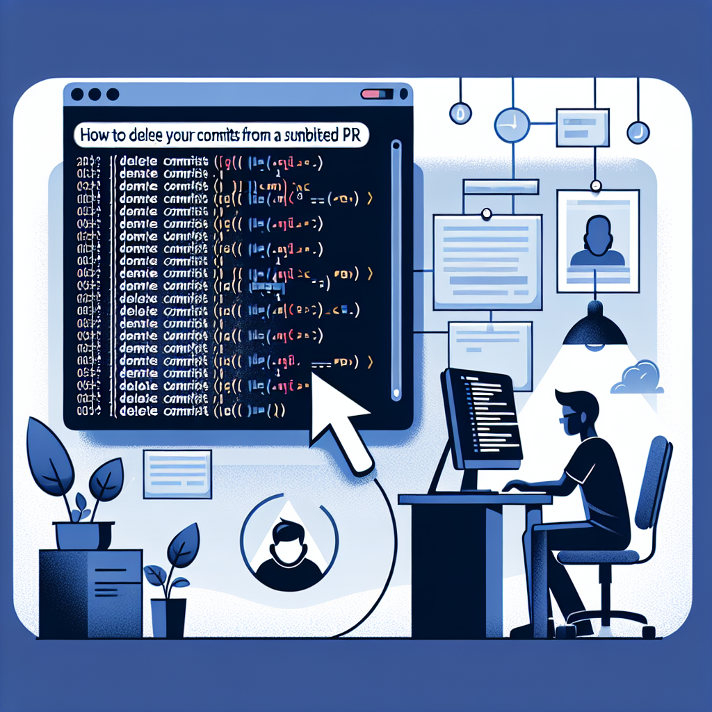 Cómo eliminar tus commits de un PR enviado