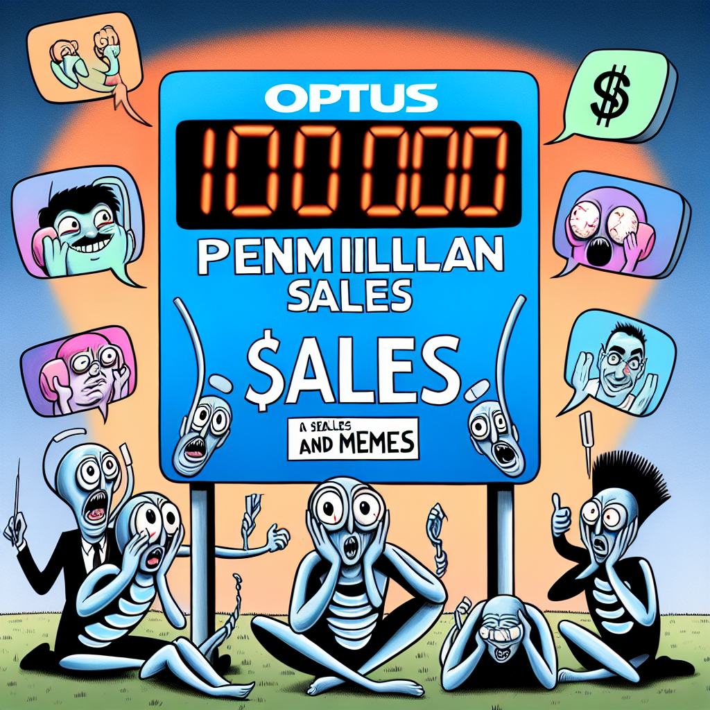 Optus enfrenta multa de $100 millones por tácticas de ventas
con mensajes y memes absurdos.