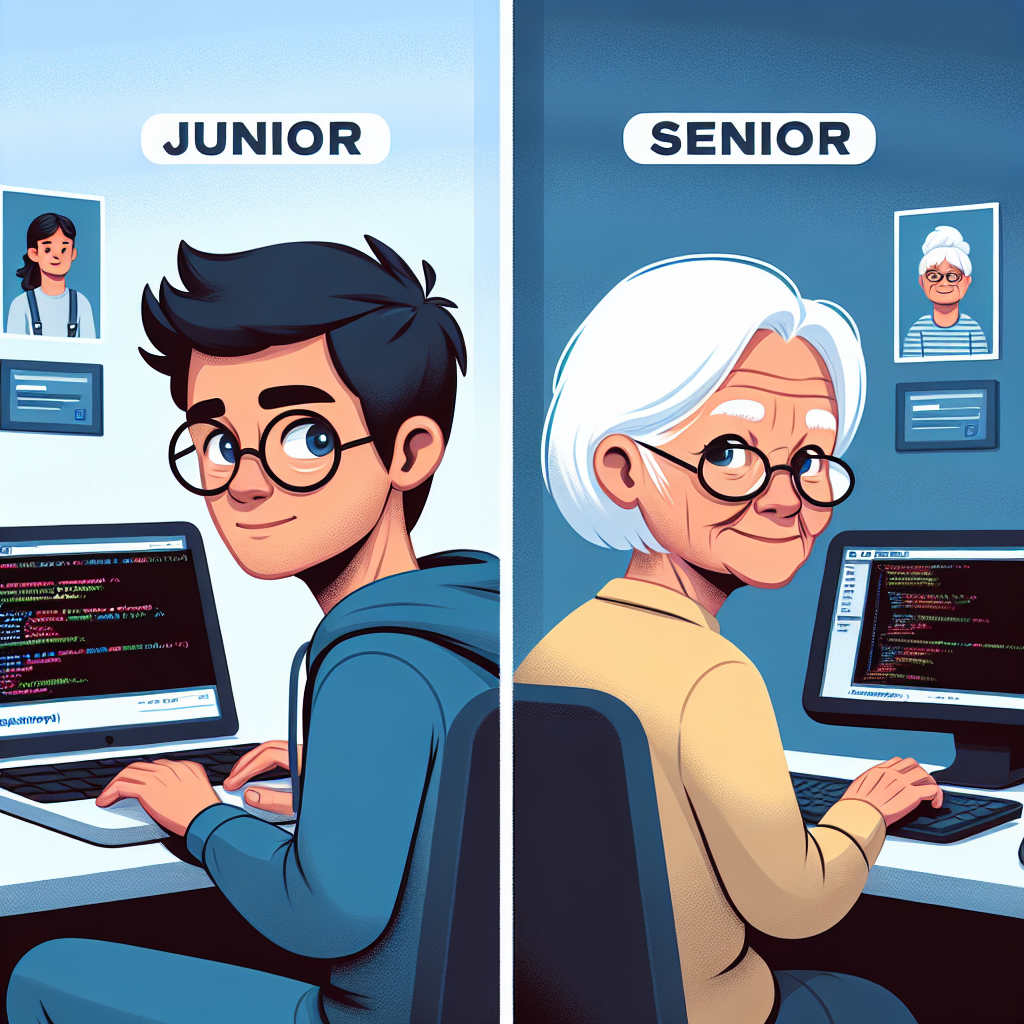 Junior y Senior: Cómo usan ChatGPT para programar