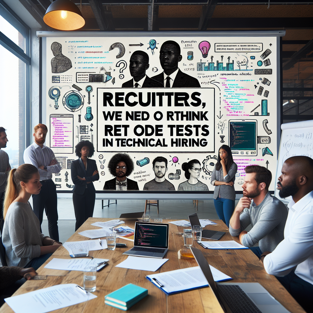 Reclutadores repensemos las pruebas de código en contrataciones tech