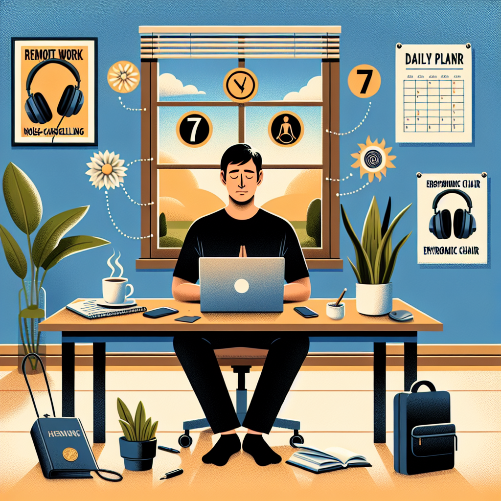 Trabajo remoto: 7 claves para no volverse loco