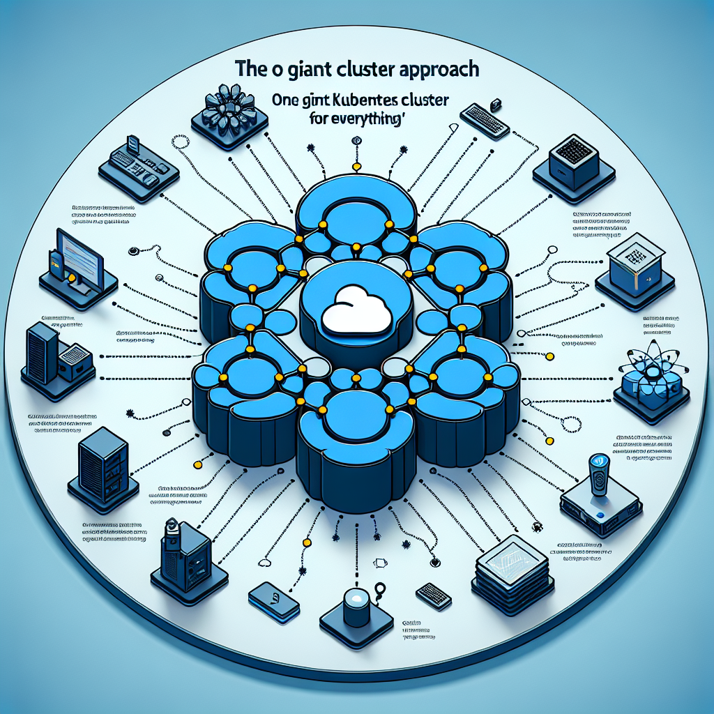 Un Enfoque de Clúster Único: Un Gran Clúster de Kubernetes para Todo