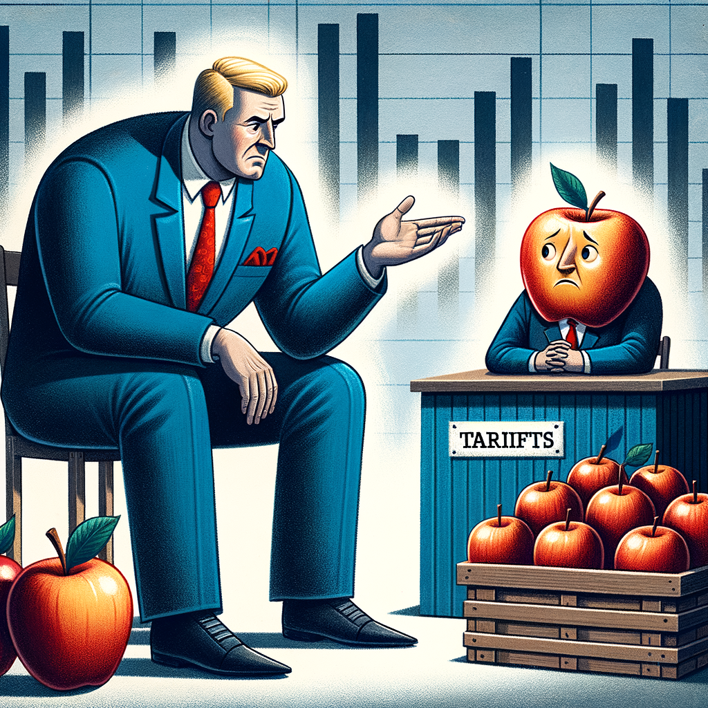 Trump vs Apple: Aranceles para ti, pero no para mí.