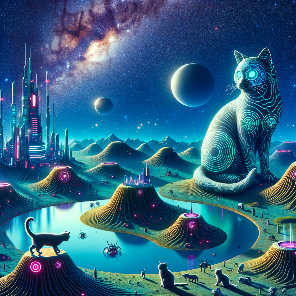 Planeta de los Gatos - Una Breve Historia de Ciencia Ficción sobre IA y Gatos