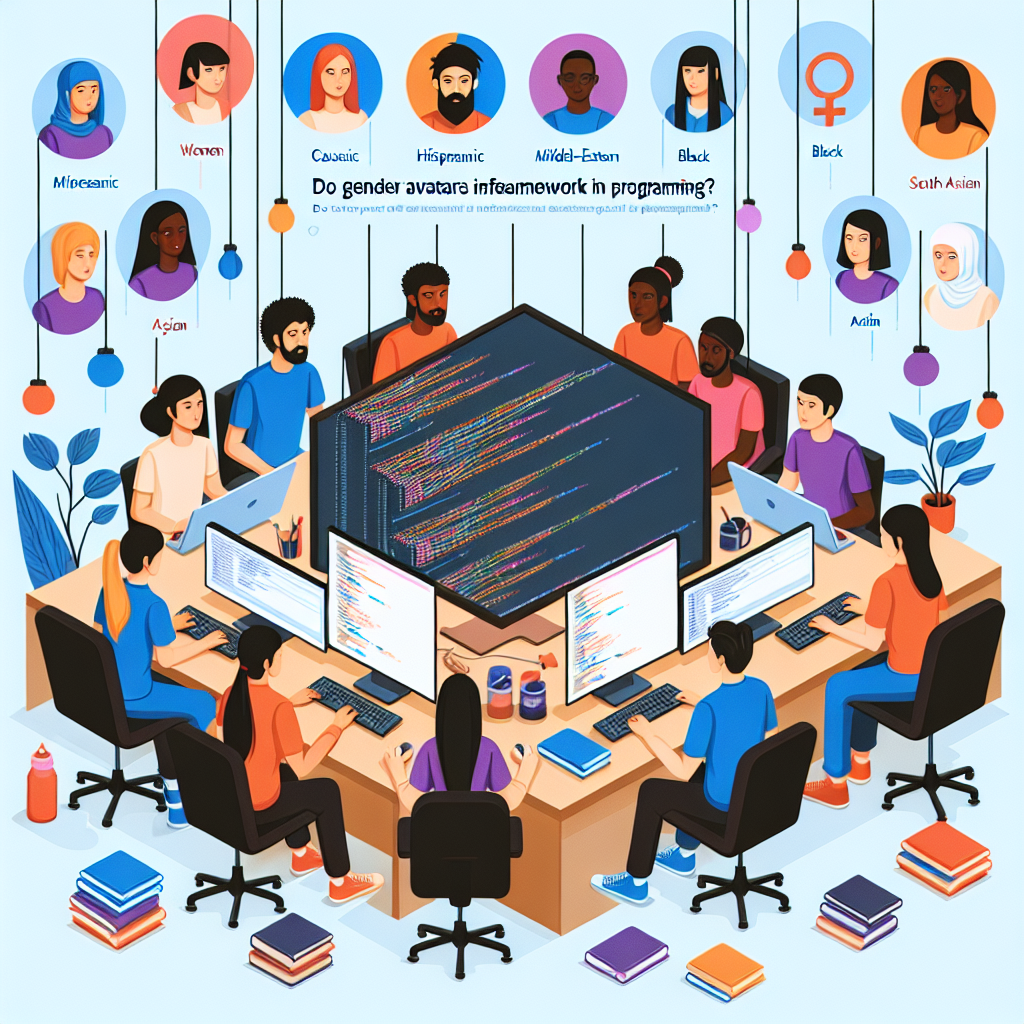 ¿Influyen los avatares de género en el trabajo en equipo en programación?
