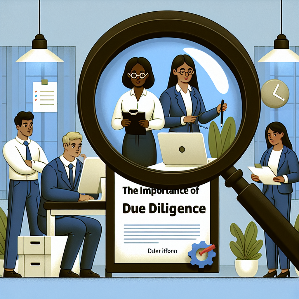 La importancia de la diligencia debida en las startups.